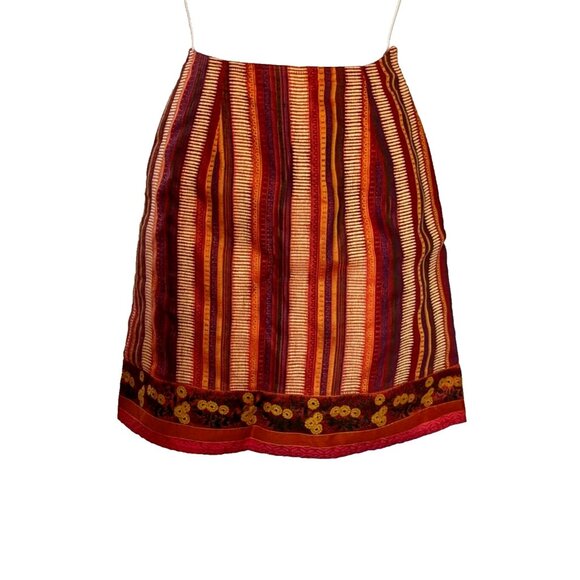 ISABELLE ELIE Montreal Designer SKIRT Sz XS 24 waist HANDMADE EXCLUSIVITY A GEM - Picture 1 of 7